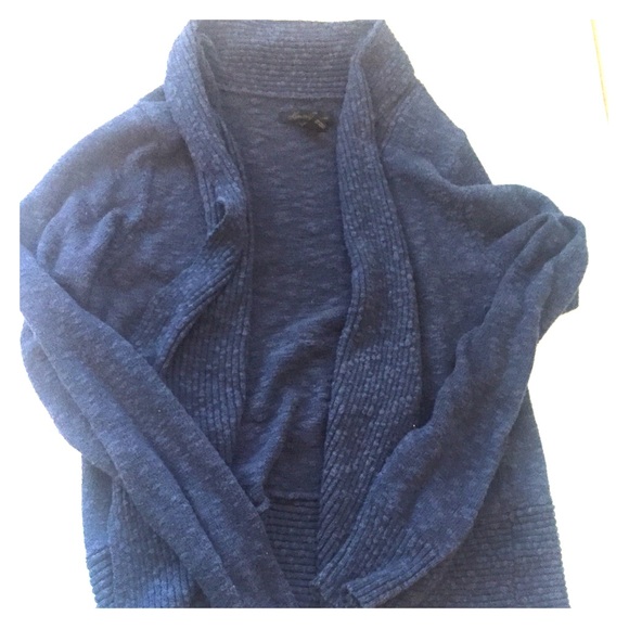Navy Blue Kenneth Cole New York Sweater Cardigan