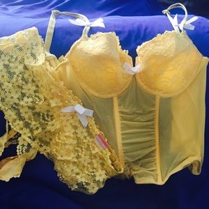 NWT Cacique Bustier & Panty 18/20