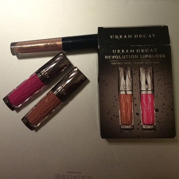 Lip Gloss Bundle (Urban Decay & MUFE)