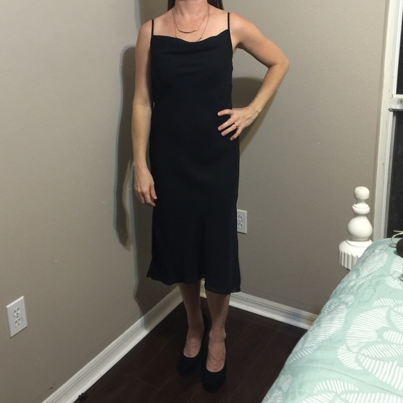 Black dress.