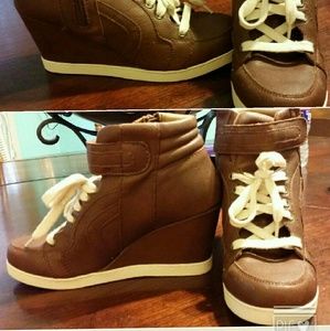Candies sneaker wedges