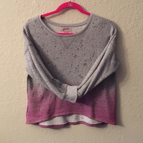 Arizona ombré long sleeve top.