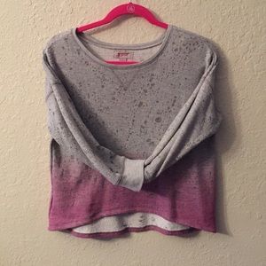 Arizona ombré long sleeve top.
