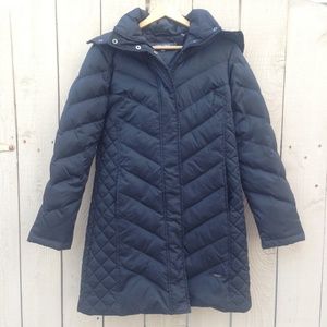 Kenneth Cole Reaction Long Puffer Coat