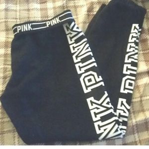 vs pink skinny sweats