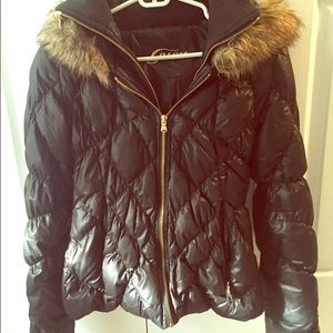Faux-Fur Puffer Jacket