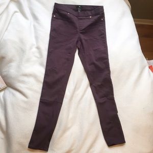 Plum legging pants size 6
