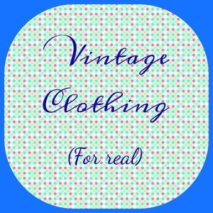 Vintage clothing section now added!
