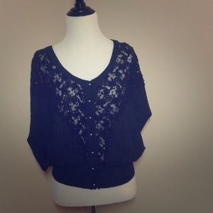 Final Price NWT Free People Cropped Cardigan Sz M