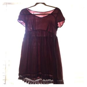 Dark pink dress from Pacsun