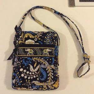 Vera Bradley mini hipster Crossbody purse.