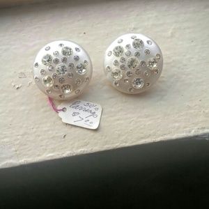 Vintage *Handmade* 50's Costume Earrings