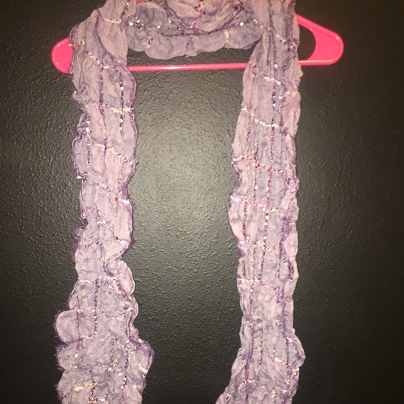 Purple scarf