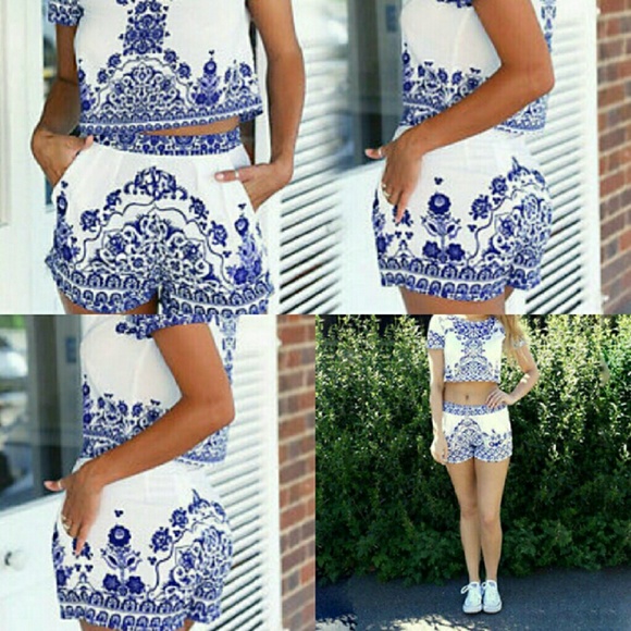 Two Piece Matching Romper