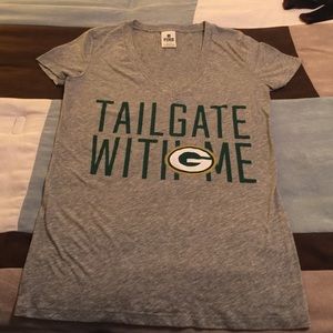 Victoria's Secret Green Bay packers fitted shirt