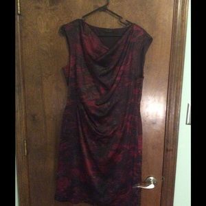 The Limited swoop neck dress