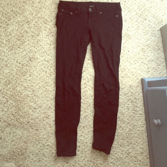 True religion black skinnies