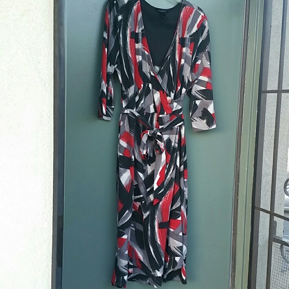 Wrap Sweater Dress