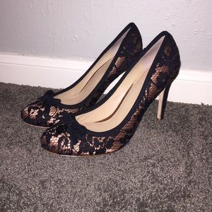 Tory Burch Pheonix Lace Pumps