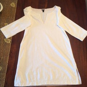 White tunic dress