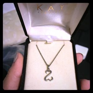 Kay Jewelers open heart collection necklace