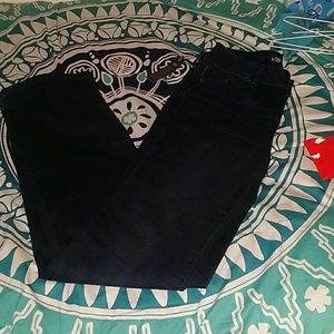 Dark blue jeans