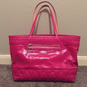 Hot Pink Coach Purse