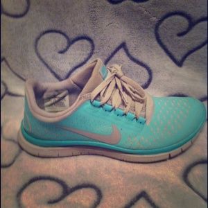 Nike Free 3.0 Tiffany Blue Size 8