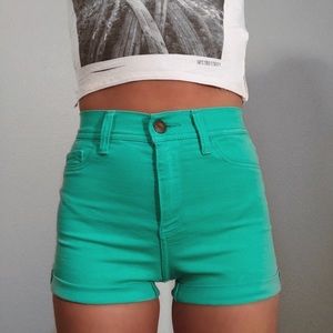 Hollister High Waisted Shorts