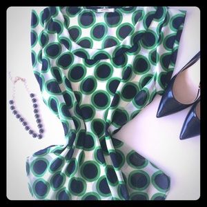 Polka dot blouse