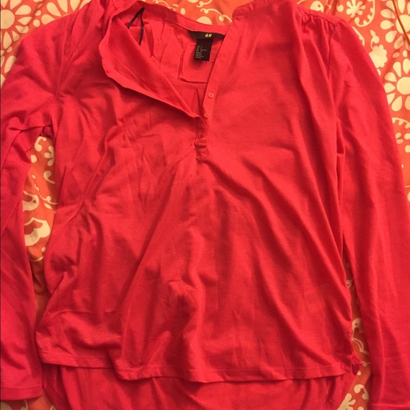 H&M Pink Long Sleeve Top