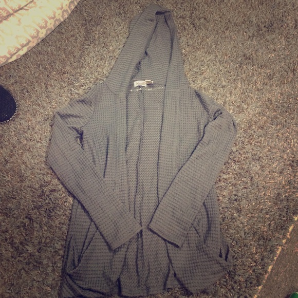 Mudd gray cardigan
