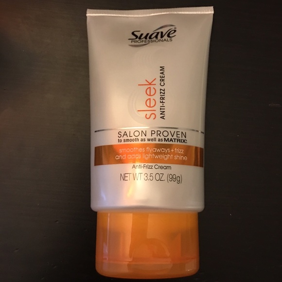 sleek anti frizz cream suave
