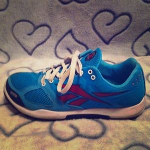 Blue Reebok Sneakers Size 7.5