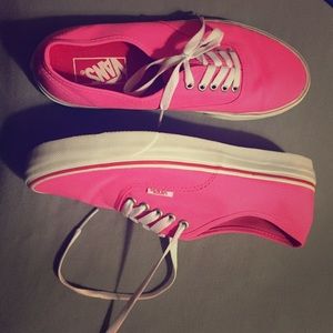 Pink vans