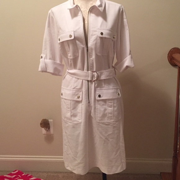 Gorgeous white Jacket Dress! Size 12.