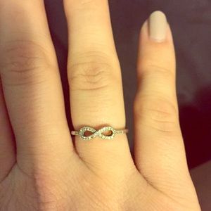 Infinity promise ring