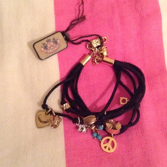 Juicy Couture String Charm Bracelet