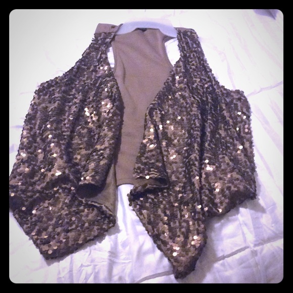 Sequin Vest ~ never worn
