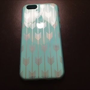 Teal Incipio arrows iPhone 6/6s case