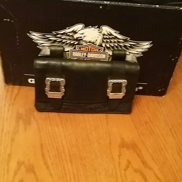 Harley davidson  leather  belt bag