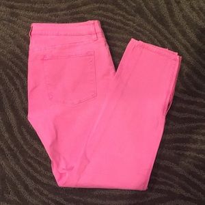 Pink J.Crew Toothpick Jeans!!!
