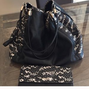 Couch bag Black and white