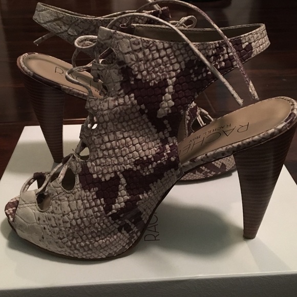 Rachel Roy snakeskin heels - Picture 2 of 2