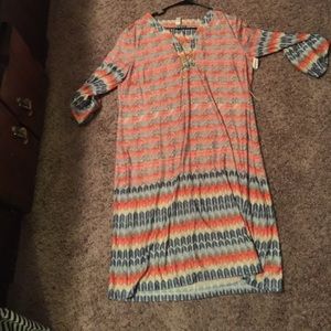 Dress that can be worn alone or with leggings