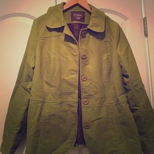 L.L Bean S Reg Pea Coat