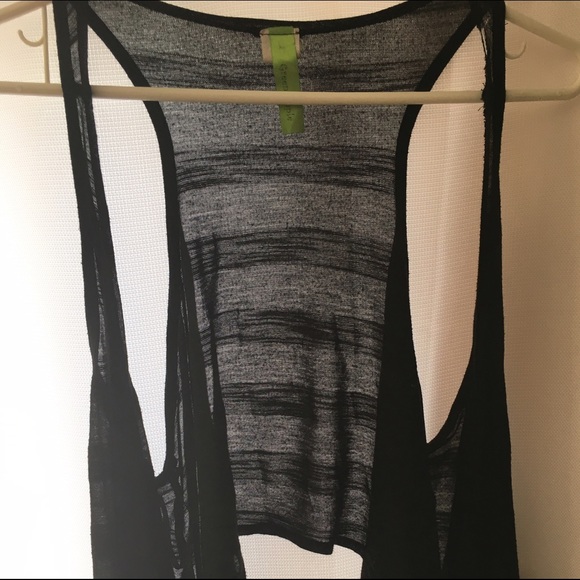 Thin black cardigan