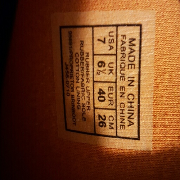 Ralph Lauren rain boots size 7 - Picture 2 of 4