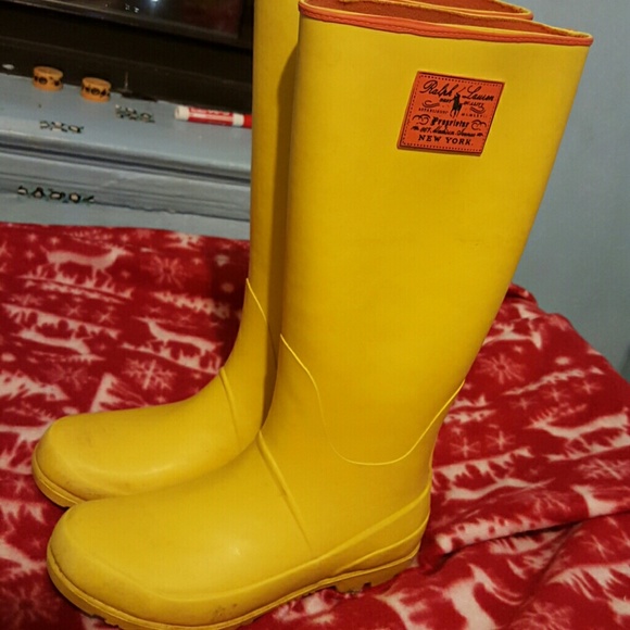 Ralph Lauren rain boots size 7 - Picture 4 of 4