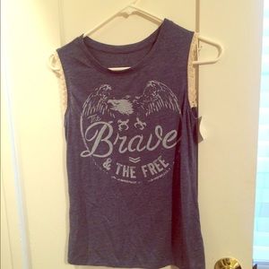 Target - the brave and free shirt